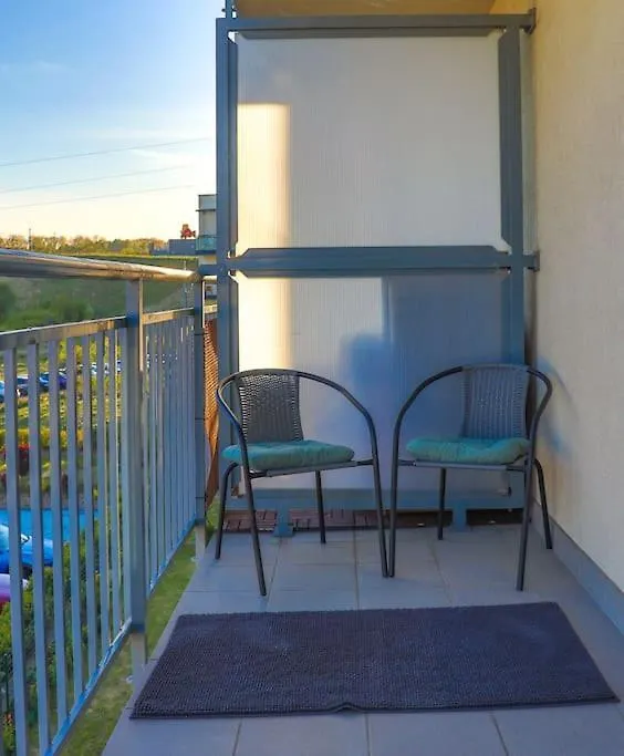 Rodzinne Mieszkanie 2-Pokojowe 50M2 Z Bezplatnym Prywatnym Parkingiem I Balkonem Gdansk Apartment